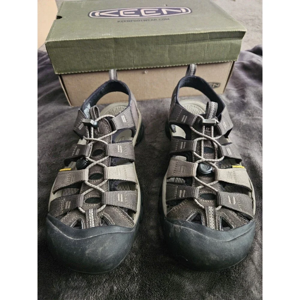 Keen Men's Nreport H2 Black Olive/Brindle 9.5